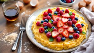 Süßer Skyr-Auflauf mit Beeren: Das perfekte proteinreiche Frühstück